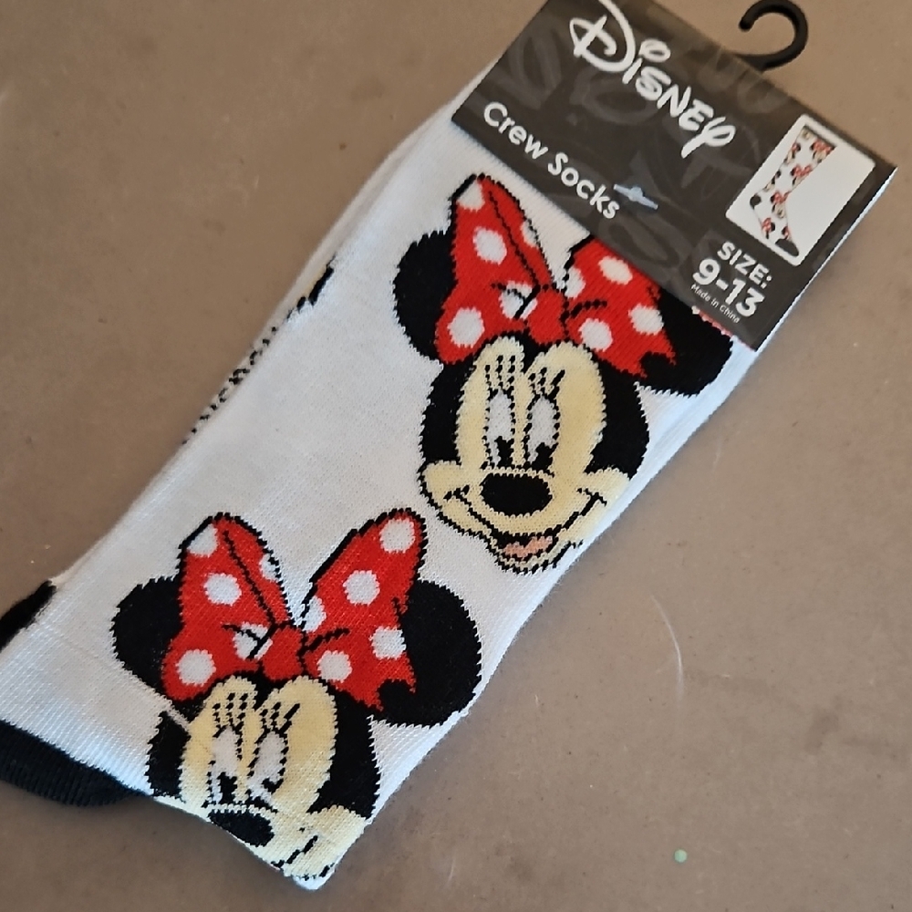 Disney Minnie Mouse Crew Socks